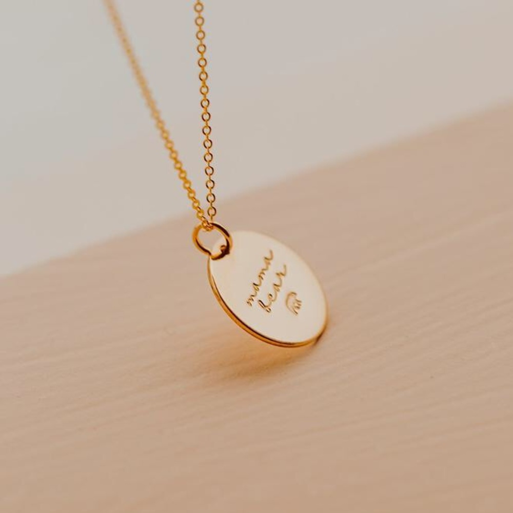 Mother Bear Minimalist Boho Gift Charm Necklace - Picture 4 of 11